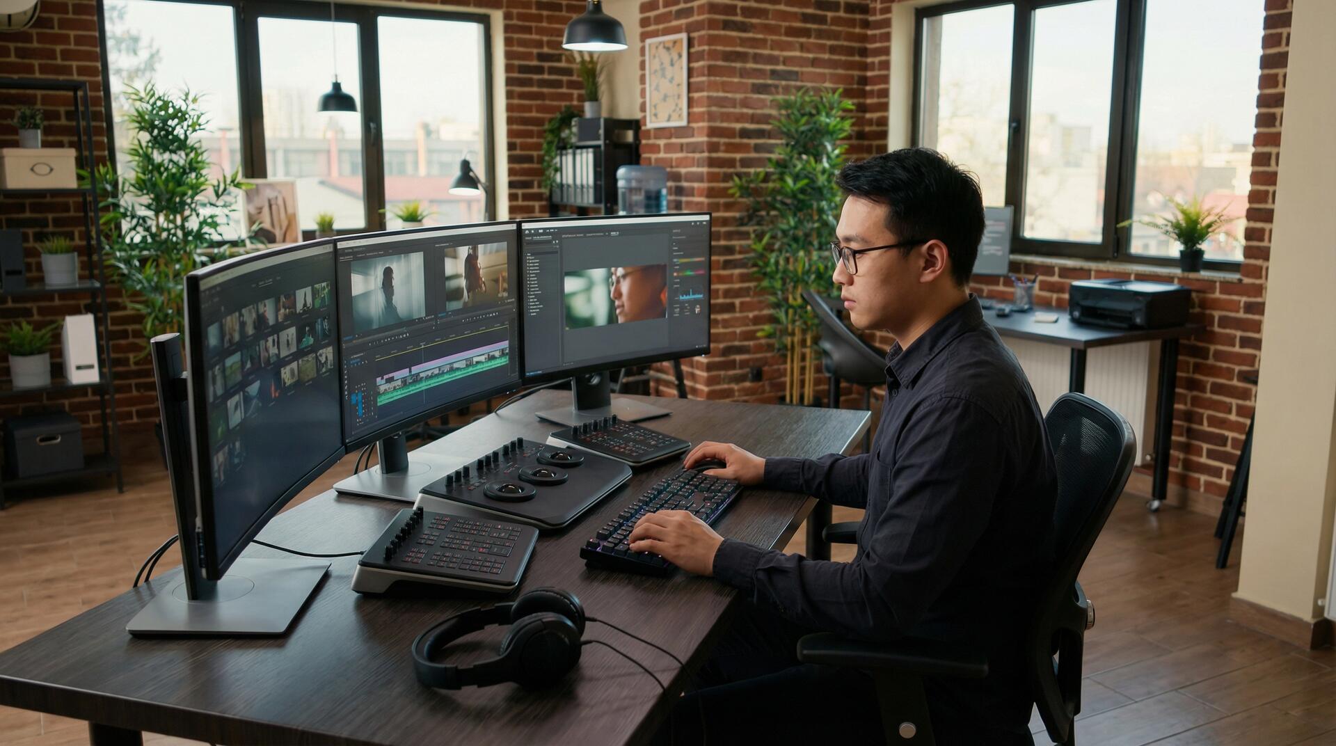 性感尤物视频剪辑师