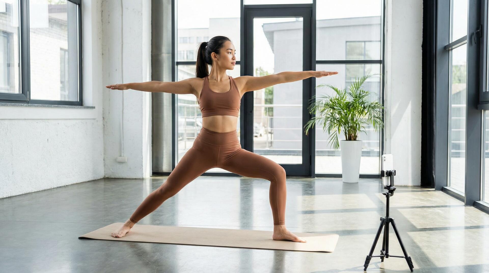 性感尤物健身视频